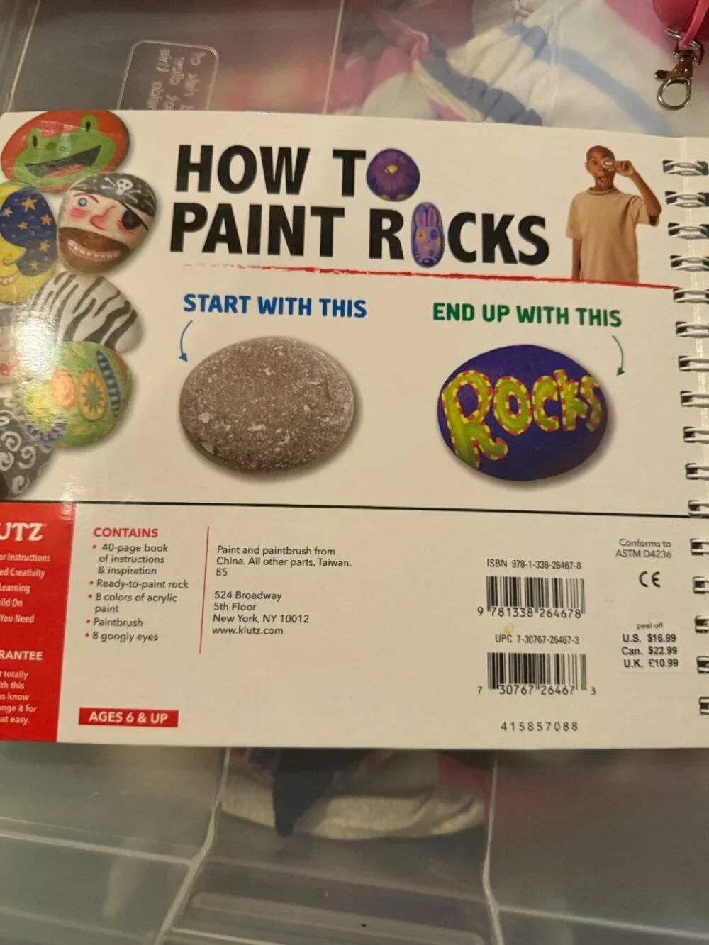 NEW rock painting kit